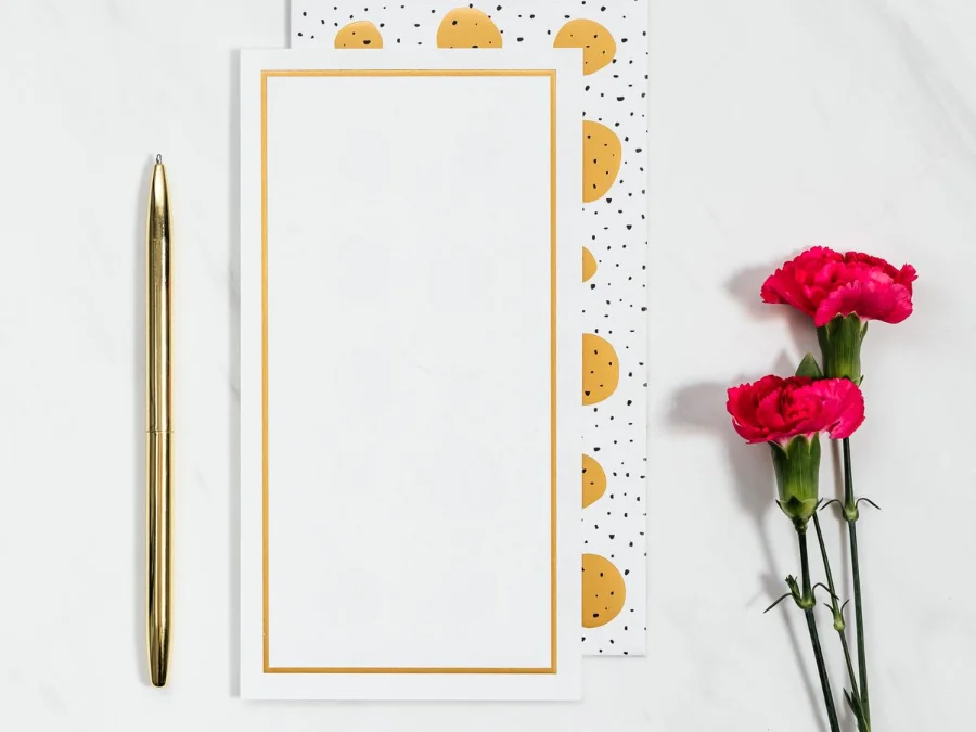 Folded Compliment Slips