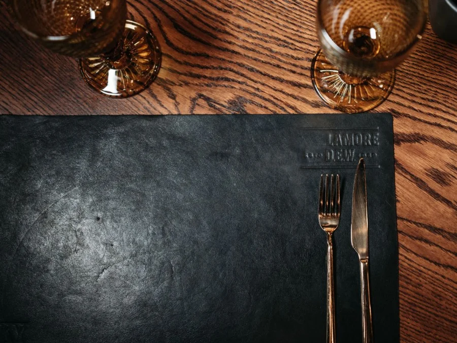 Placemats With Menu Print